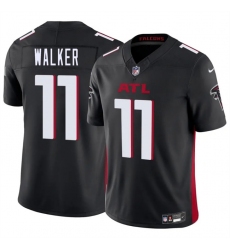 Men's Atlanta Falcons #11 Jalon Walker Black 2025 Draft F.U.S.E. Vapor Untouchable Limited Football Stitched Jersey