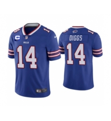 Men's Buffalo Bills 2022 #14 Stefon Diggs Royal Blue With 2-star C Patch Vapor Untouchable Limited Stitched NFL Jersey