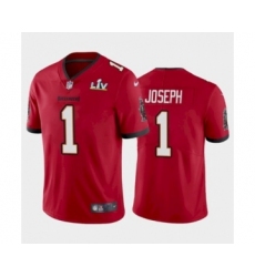 Youth Tampa Bay Buccaneers #1 Greg Joseph Red Super Bowl LV Jersey
