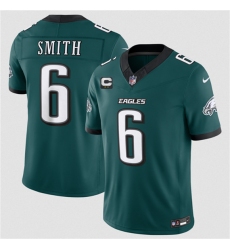 Men's Philadelphia Eagles #6 DeVonta Smith Green 2026 F.U.S.E. 2-Star C Vapor Untouchable Limited Football Stitched Jersey