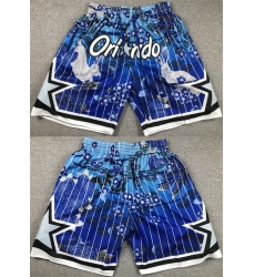 Men's Orlando Magic Blue Shorts