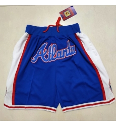 Men's Atlanta Braves Blue Shorts