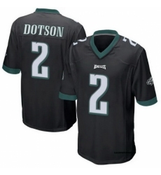 Youth Philadelphia Eagles #2 Jahan Dotson Black 2025 New F U S E Vapor Untouchable Limited Stitched Football Jersey