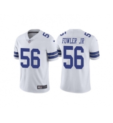 Men's Dallas Cowboys #56 Dante Fowler Jr. White Vapor Limited Stitched Jersey