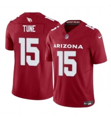 Men's Arizona Cardinals #15 Clayton Tune Red 2023 F.U.S.E. Vapor Untouchable Limited Football Stitched Jersey