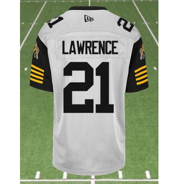 CFL Hamilton tiger cats #88 TERNOWSKI Crested Away White Jersey