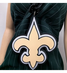 New Orleans Saints Fan Chain, NFL fans, Team Logo Big necklace,  large  pendant, Medal gift clothing tag Accessories