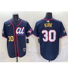 Men's American League #30 Alejandro Kirk Navy 2025 All-Star Edition Limited Stitched Baseball Jersey