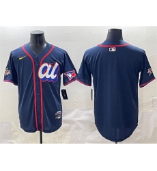 Men's American League Toronto Blue Jays Blank Navy 2025 All-Star Edition Limited Stitched Baseball Jersey