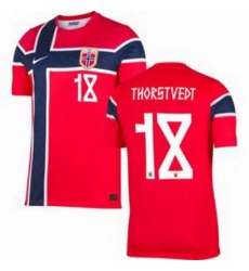 Men 20 Norway Antonio Nusa Home Stadium Replica 1