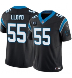 Men's Carolina Panthers #55 Devin Lloyd Black 2026 F.U.S.E. 1-Star C Vapor Limited Football Stitched Jersey