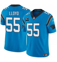 Men's Carolina Panthers #55 Devin Lloyd Blue 2026 F.U.S.E. 1-Star C Vapor Limited Football Stitched Jersey