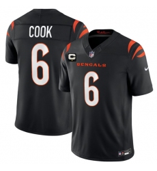 Men's Cincinnati Bengals #6 Bryan Cook Black 2026 F.U.S.E. 1-Star C Vapor Untouchable Limited Football Stitched Jersey