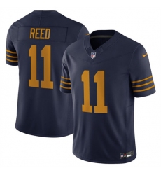 Men's Green Bay Packers #11 Jayden Reed Navy The 1923 Classic Vapor F.U.S.E. Limited Football Stitched Jersey
