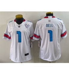 Youth Houston Texans #1 Tank Dell White 2026 F.U.S.E. Rivalries Collection Limited Stitched Football Jersey