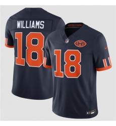 Youth Chicago Bears #18 Caleb Williams Navy 2026 F.U.S.E. Rivalries Collection Limited Football Stitched Jersey