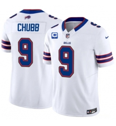 Men's Buffalo Bills #9 Bradley Chubb White 2026 F.U.S.E. 1-Star C Vapor Untouchable Limited Football Stitched Jersey