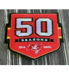 Tampa Bay Buccaneers 50th Anniversary Patch