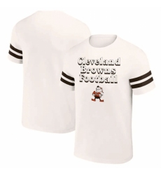 Men's Cleveland Browns Cream X Darius Rucker Collection Vintage T Shirt