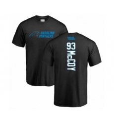 Football Carolina Panthers #93 Gerald McCoy Black Backer T-Shirt