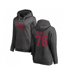 Football Women's Arizona Cardinals #76 Marcus Gilbert Maroon Backer Pullover Hoodie