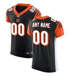 Men's Cincinnati Bengals Nike Black Vapor Untouchable Custom Elite Jersey