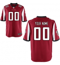 Men's Atlanta Falcons Nike Red Custom Game Jersey