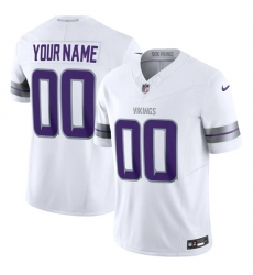 Men's Minnesota Vikings Active Player Custom White F.U.S.E. Winter Warrior Limited Stitched Jersey