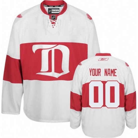 Youth Reebok Detroit Red Wings Customized Premier White Third NHL Jersey Youth Reebok Detroit Red Wings Customized Premier White Third NHL Jersey