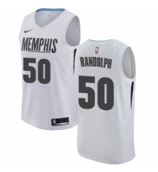 Men's Nike Memphis Grizzlies #50 Zach Randolph Swingman White NBA Jersey - City Edition