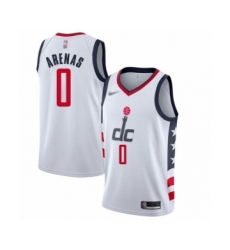 Women's Washington Wizards #0 Gilbert Arenas Swingman White Basketball Jersey - 2019 20 City Edition