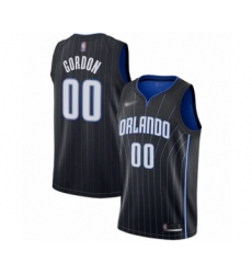 Women's Orlando Magic #00 Aaron Gordon Swingman Black Basketball Jersey Statement Edition