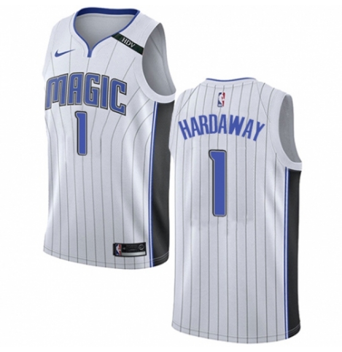 Men's Nike Orlando Magic #1 Penny Hardaway Swingman NBA Jersey - Association Edition