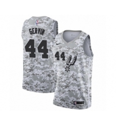 Youth San Antonio Spurs #44 George Gervin White Swingman Jersey - Earned Edition