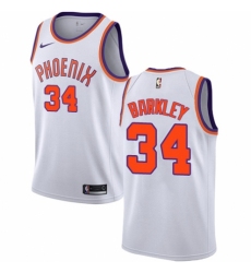 Men's Nike Phoenix Suns #34 Charles Barkley Authentic NBA Jersey - Association Edition