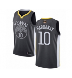 Women's Golden State Warriors #10 Tim Hardaway Swingman Black 2019 Basketball Finals Bound Basketball Jersey - Statement Edition