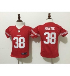 Nike San Francisco 49ers #38 Jarryd Hayne Red Toddlers Jersey