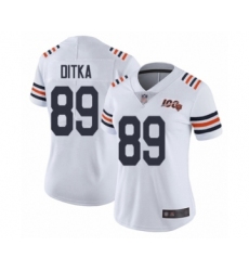 Youth Chicago Bears #95 Richard Dent White 100th Season Limited Football Jersey