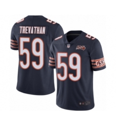 Youth Chicago Bears #59 Danny Trevathan Navy Blue Team Color 100th Season Limited Football Jersey