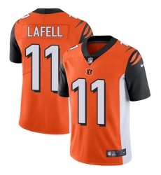 Men's Nike Cincinnati Bengals #11 Brandon LaFell Vapor Untouchable Limited Orange Alternate NFL Jersey