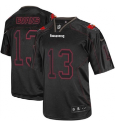 Men's Nike Tampa Bay Buccaneers #13 Mike Evans Elite Lights Out Black NFL Jersey Men's Nike Tampa Bay Buccaneers #13 Mike Evans Elite Lights Out Black NFL Jersey