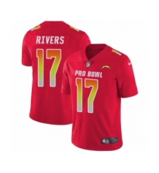 Men's Nike Los Angeles Chargers #28 Melvin Gordon Limited Red AFC 2019 Pro Bowl NFL Jersey