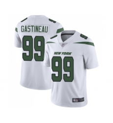 Youth New York Jets #99 Mark Gastineau White Vapor Untouchable Limited Player Football Jersey