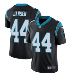 Men's Nike Carolina Panthers #44 J.J. Jansen Black Team Color Vapor Untouchable Limited Player NFL Jersey