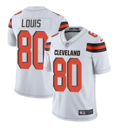 Youth Nike Cleveland Browns #80 Ricardo Louis White Vapor Untouchable Limited Player NFL Jersey