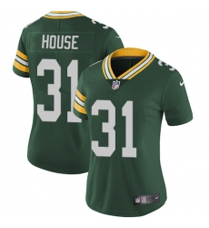 Women's Nike Green Bay Packers #31 Davon House Green Team Color Vapor Untouchable Limited Player NFL Jersey