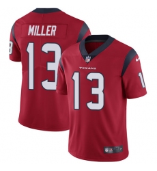 Youth Nike Houston Texans #13 Braxton Miller Limited Red Alternate Vapor Untouchable NFL Jersey