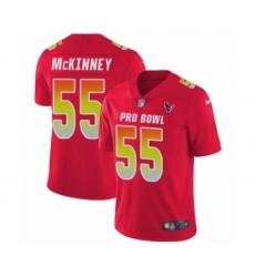 Men's Nike Houston Texans #55 Benardrick McKinney Limited Red AFC 2019 Pro Bowl NFL Jersey