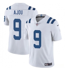 Men's Indianapolis Colts #9 Ajou Ajou White 2025 Vapor Limited Football Stitched Jersey