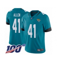 Men's Jacksonville Jaguars #44 Myles Jack Black Team Color Vapor Untouchable Limited Player 100th Season Football Jersey